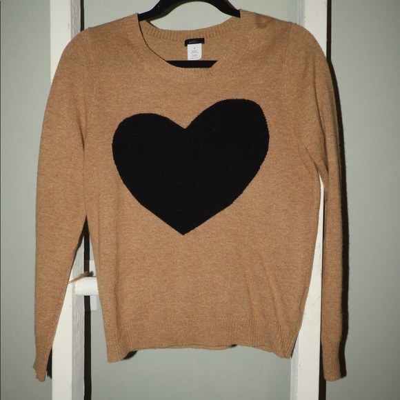 J. Crew Sweaters - J. Crew medium heart sweater